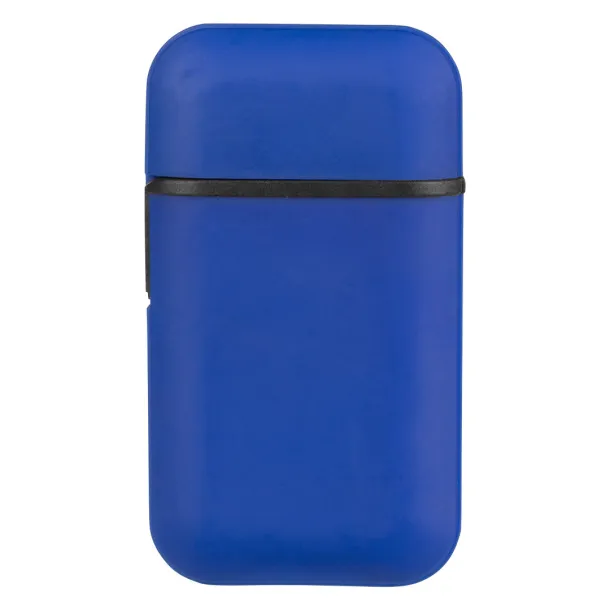 TORCH Plastic electronic lighter with double turbo flame Navy Blue