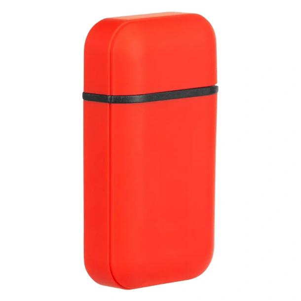 TORCH Plastic electronic lighter with double turbo flame Azure