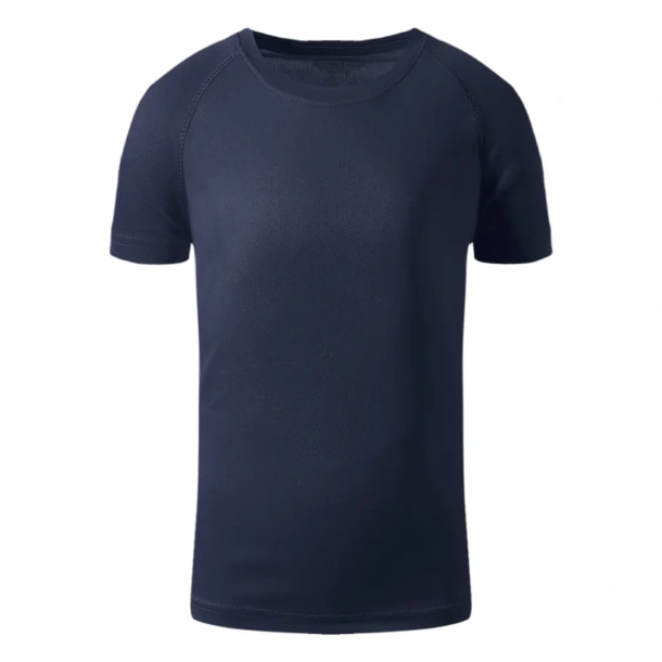 RECORD KIDS Kids sports T-shirt. 100% polyester - EXPLODE Plava