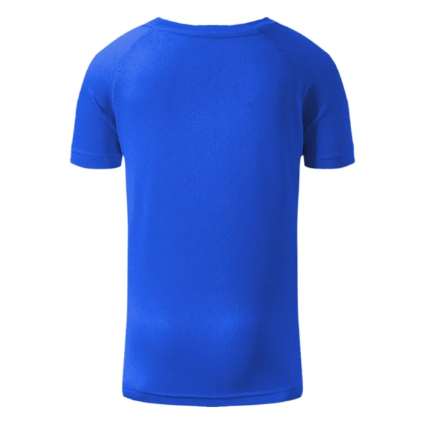 RECORD KIDS Kids sports T-shirt. 100% polyester - EXPLODE Kraljevsko plava