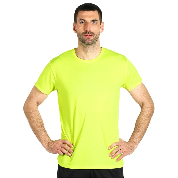 CROSSFIT Sportska majica kratkih rukava, 130 g/m² Neonski žuta