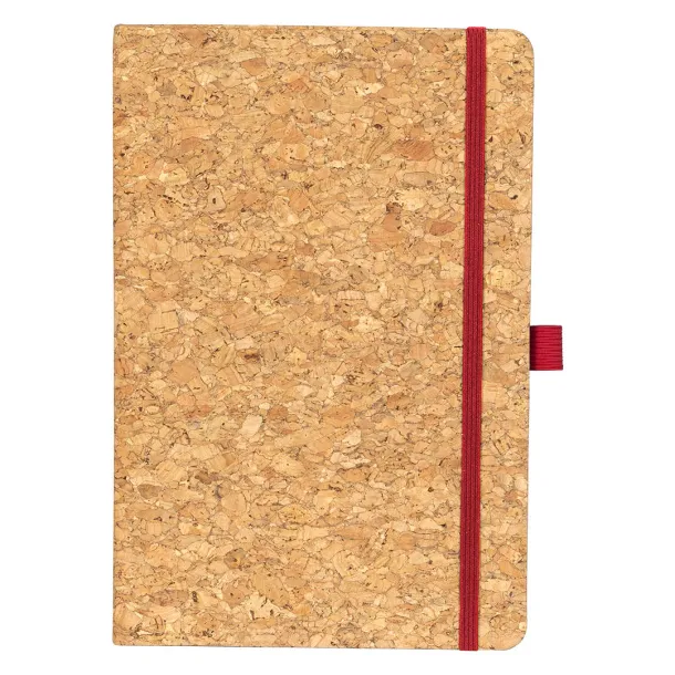 CORK notes, A5 - PRO BOOK Crvena