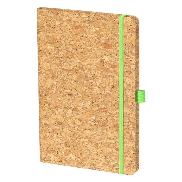 CORK notes, A5 - PRO BOOK Svijetlo zelena