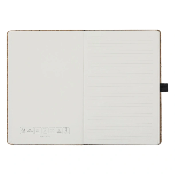 CORK A5 notebook - PRO BOOK Svijetlo zelena