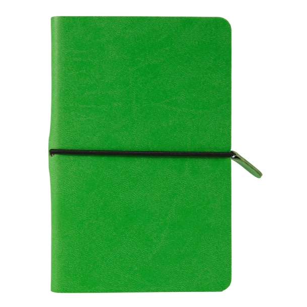 PORTOFINO FLEXY Notes s vodoravnom elastičnom trakom, A6 Svijetlo zelena