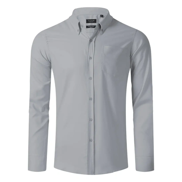 OXFORD LSL MEN men’s long sleeve shirt - EXPLODE Black