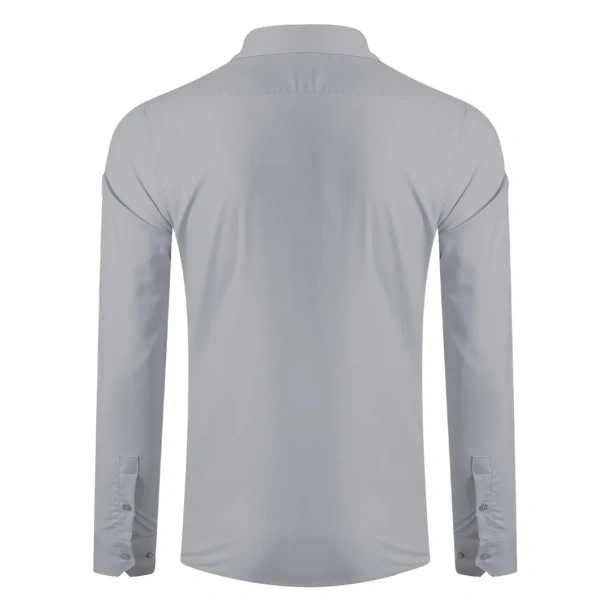 OXFORD LSL MEN men’s long sleeve shirt - EXPLODE Black
