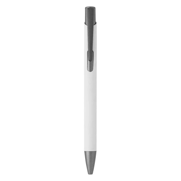 OGGI SOFT GRAY Metal ball pen Beige