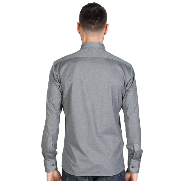 GRANT LSL Men's long sleeve shirt - EXPLODE Black