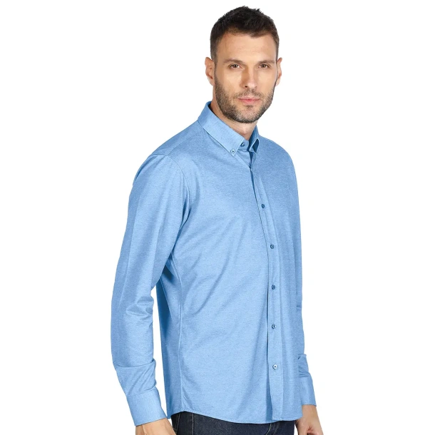 GRANT LSL Men's long sleeve shirt - EXPLODE Blue