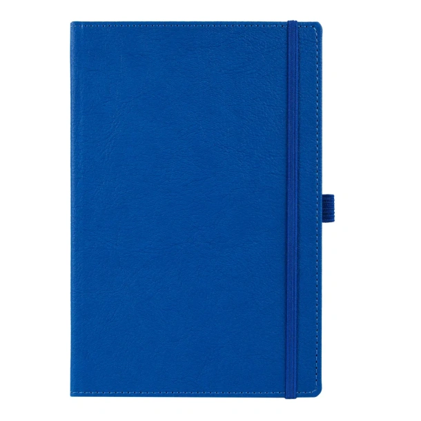 BUSINESS Notes sa elastičnom trakom i držačem olovke, A5 Kraljevsko plava