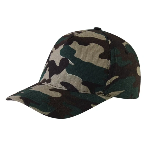 DEBBI 5 panel cap - EXPLODE Kamuflažna