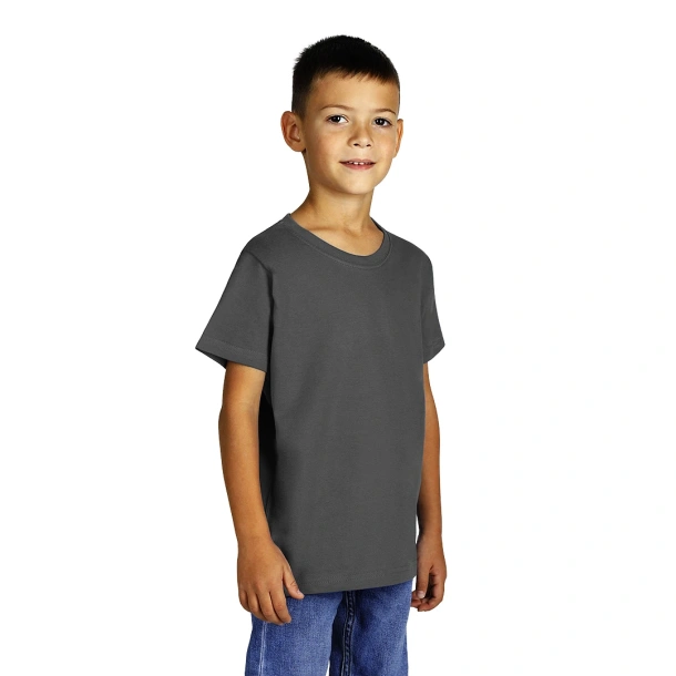MASTER KID Dječja pamučna majica 150g - EXPLODE Tamno siva
