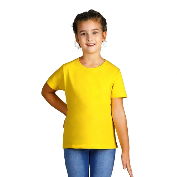 MASTER KID Dječja pamučna majica 150g - EXPLODE Žuta