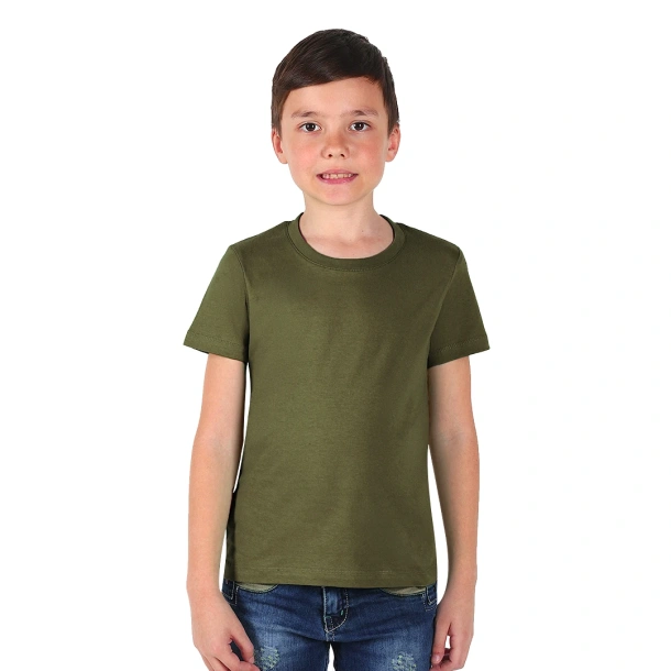 MASTER KID Dječja pamučna majica 150g - EXPLODE Maslinasta