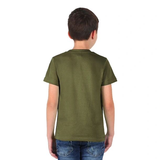 MASTER KID Dječja pamučna majica 150g - EXPLODE Maslinasta