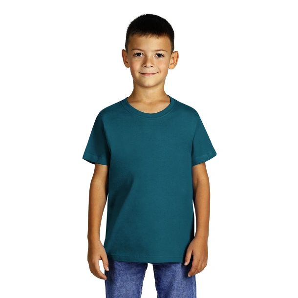 MASTER KID Dječja pamučna majica 150g - EXPLODE Petrol