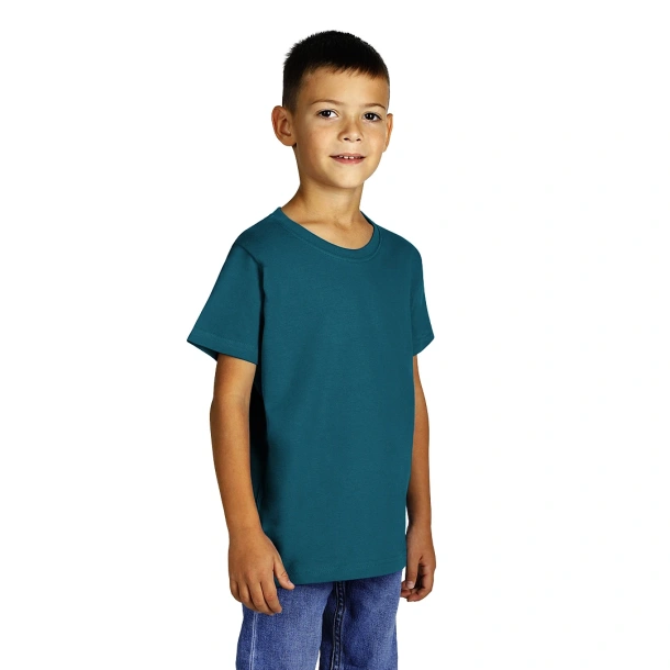 MASTER KID Dječja pamučna majica 150g - EXPLODE Petrol