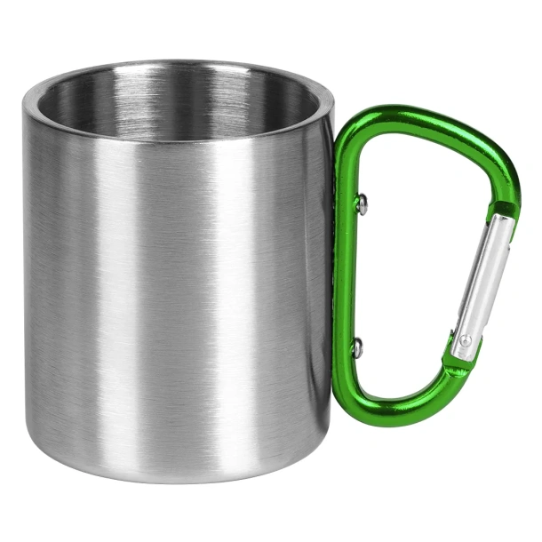 HIKE Metalna šalica, 200 ml Zelena