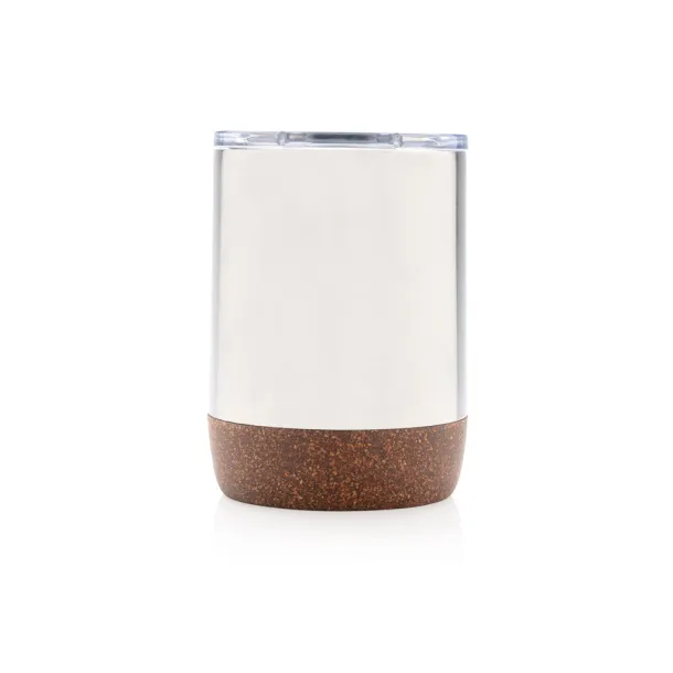  RCS Re-steel cork small vacuum coffee mug - XD Collection Silver 