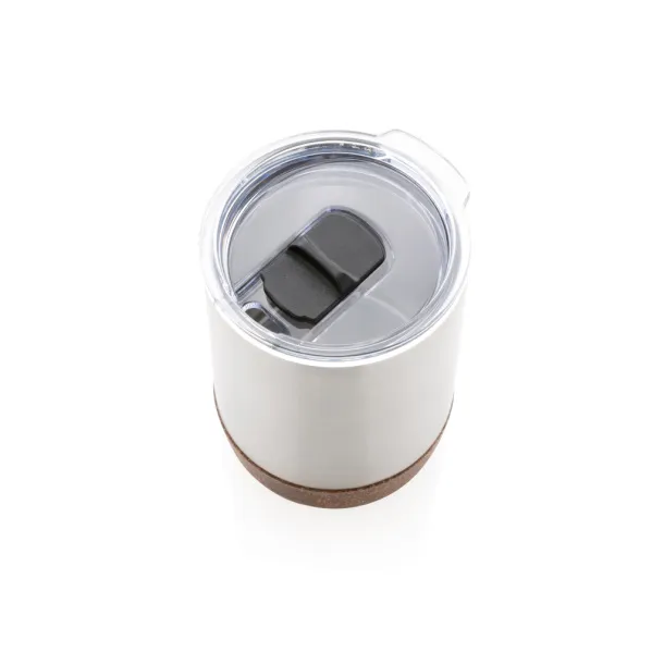  RCS Re-steel cork small vacuum coffee mug - XD Collection Silver 