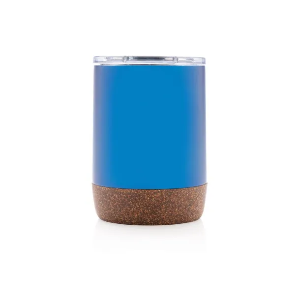  RCS Re-steel cork small vacuum coffee mug - XD Collection Blue 