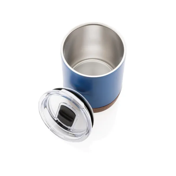  RCS Re-steel cork small vacuum coffee mug - XD Collection Blue 