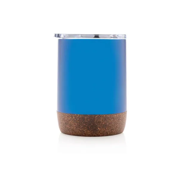  RCS Re-steel cork small vacuum coffee mug - XD Collection Blue 