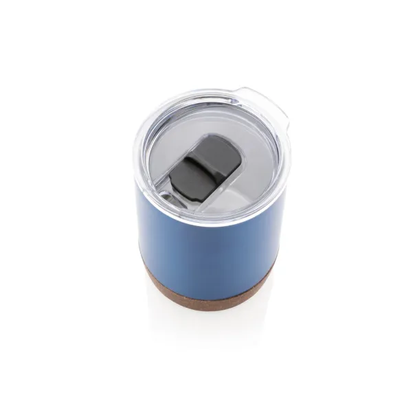  RCS Re-steel cork small vacuum coffee mug - XD Collection Blue 