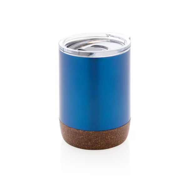  RCS Re-steel cork small vacuum coffee mug - XD Collection Blue 