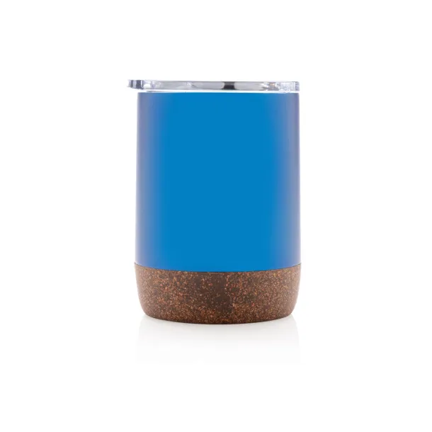  RCS Re-steel cork small vacuum coffee mug - XD Collection Blue 