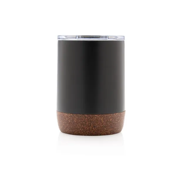  RCS Re-steel cork small vacuum coffee mug - XD Collection Black 