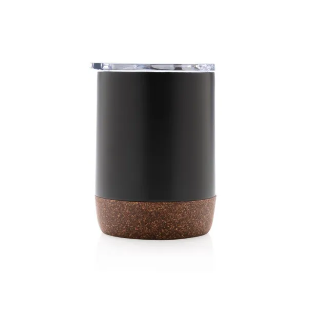  RCS Re-steel cork small vacuum coffee mug - XD Collection Black 