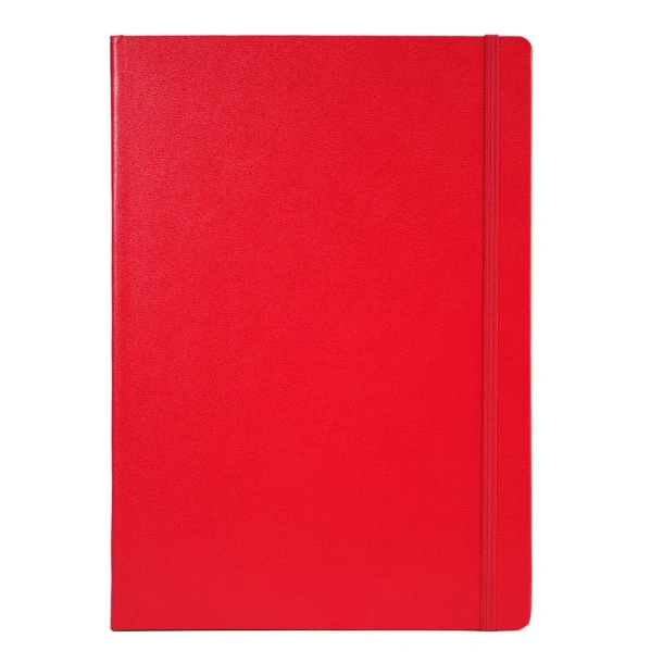 TOTO MAXI Notes s elastičnom trakom, B5 Crvena