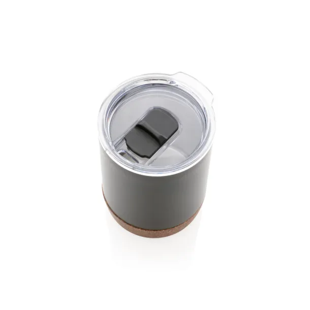  RCS Re-steel cork small vacuum coffee mug - XD Collection Black 