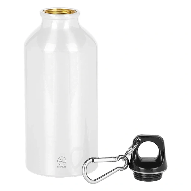 CAMPUS aluminijska sportska boca, 400 ml Bijela