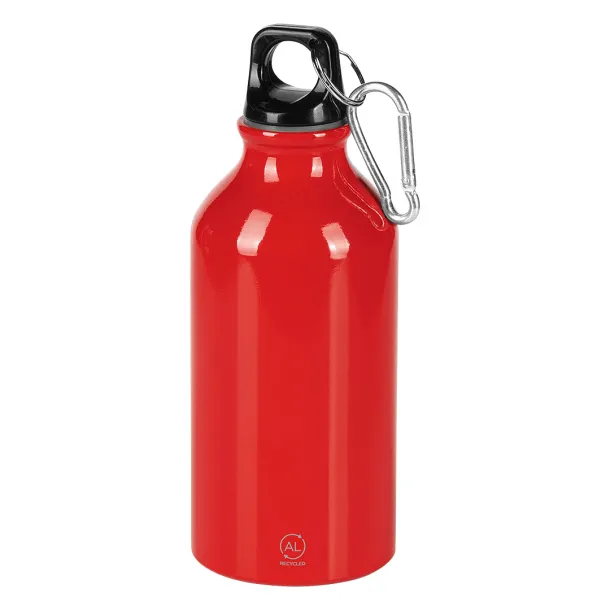CAMPUS aluminijska sportska boca, 400 ml Crvena