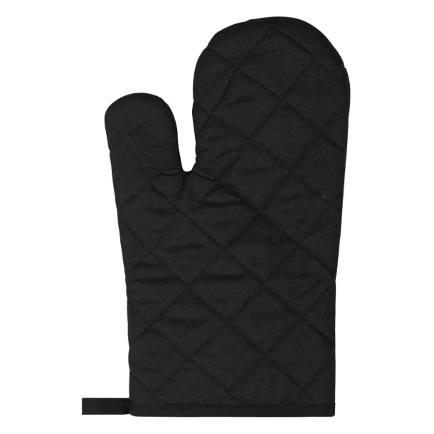PEPPER GLOVE oven mitten - EXPLODE Crna