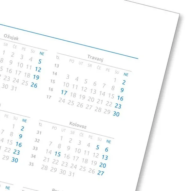 FERRARA Diary A4 Silver