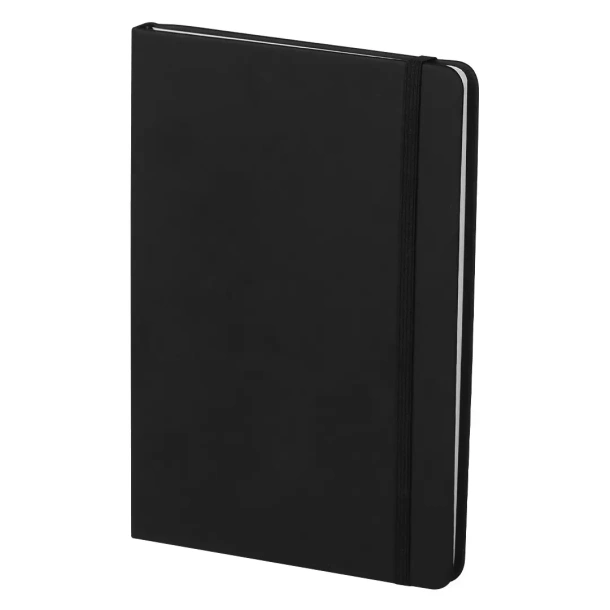 NOTE notebook A 5 with elastic closure Crna
