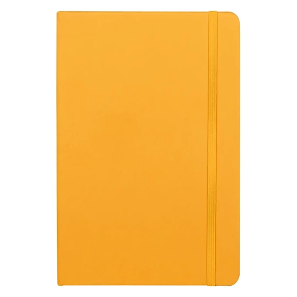 NOTE notebook A 5 with elastic closure Žuta