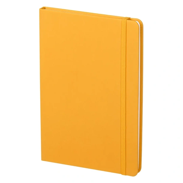 NOTE notebook A 5 with elastic closure Žuta