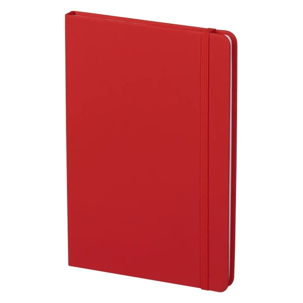 NOTE Notes s elastičnom trakom, A5 Crvena