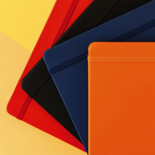 NOTE notebook A 5 with elastic closure Azure