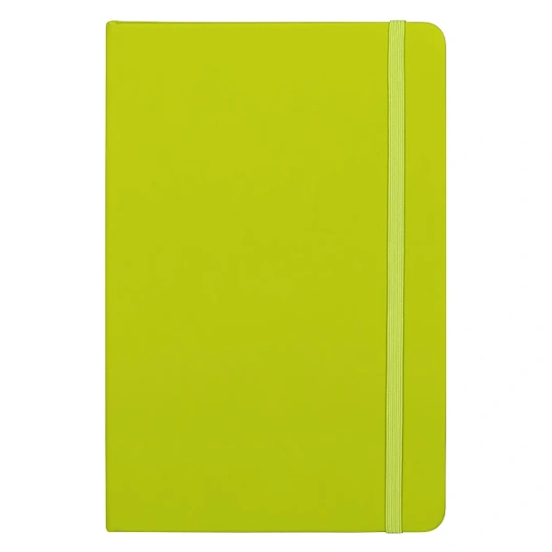 NOTE notebook A 5 with elastic closure Svijetlo zelena