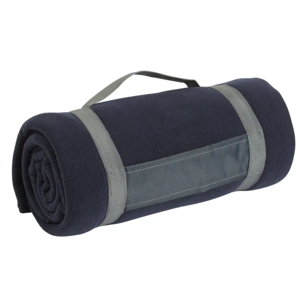 BLANKET Sklopiva deka s trakom za nošenje, 220 g/m2 - EXPLODE Plava