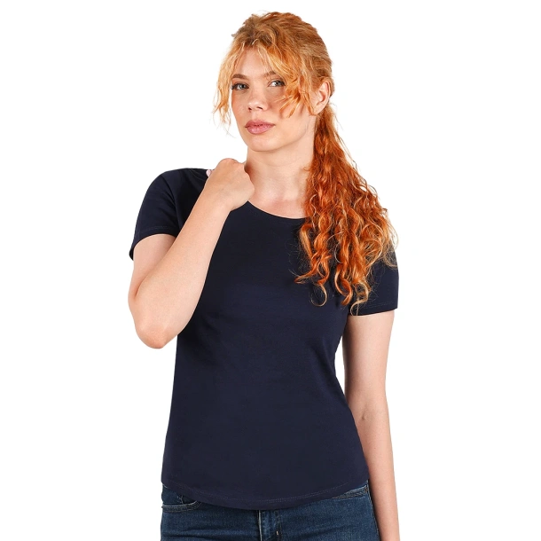 PREMIUM LADY 180 Women's T-shirt, 180 g/m2 Silver
