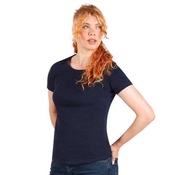 PREMIUM LADY 180 Women's T-shirt, 180 g/m2 Silver