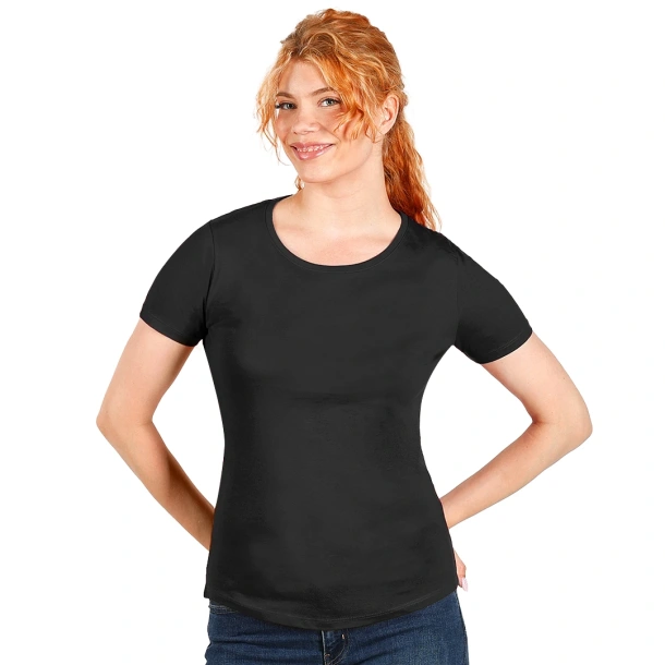 PREMIUM LADY 180 Women's T-shirt, 180 g/m2 Crna