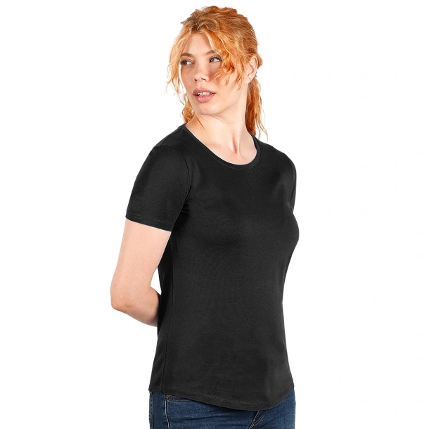 PREMIUM LADY 180 Women's T-shirt, 180 g/m2 Crna